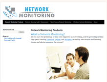 Tablet Screenshot of networkmonitoring.org
